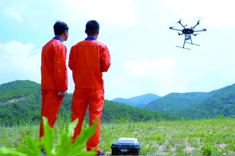 五寨无人机倾斜摄影巡检拍摄